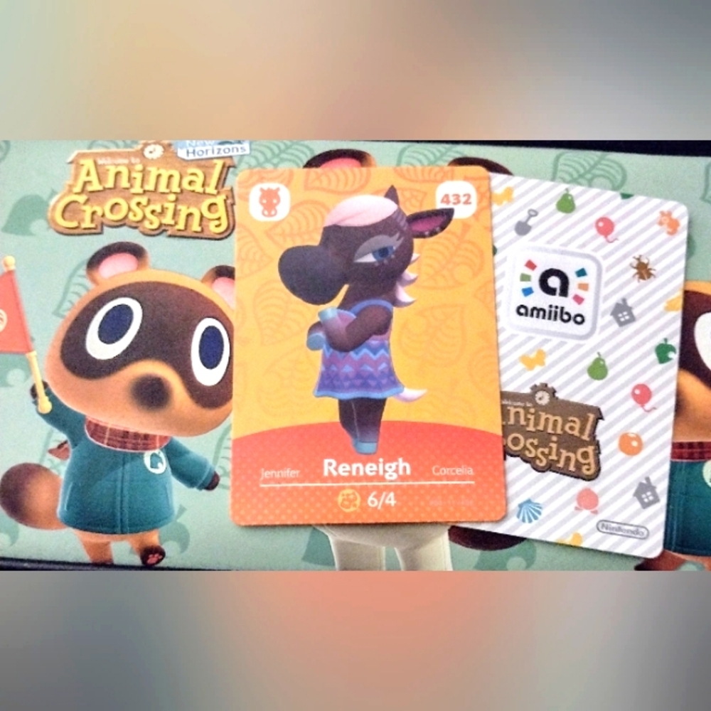 RENEIGH Amiibo Card Animal Crossing Nintendo Teen Boy Girl Men Women Collectible